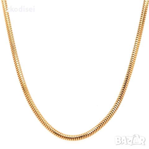 Златен синджир 20,94гр. 51,0см. 14кр. проба:585 модел:35061-1, снимка 2 - Колиета, медальони, синджири - 52640253