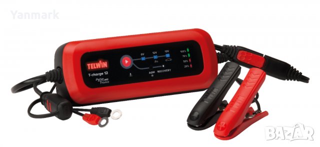 Зарядно устройство T-Charge 12 6V/12V - Telwin TN807567, снимка 1 - Други машини и части - 34089362