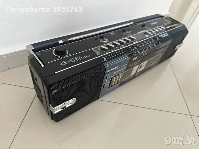Sharp WQ-571Z(BK) Japan , снимка 5 - Радиокасетофони, транзистори - 56440398