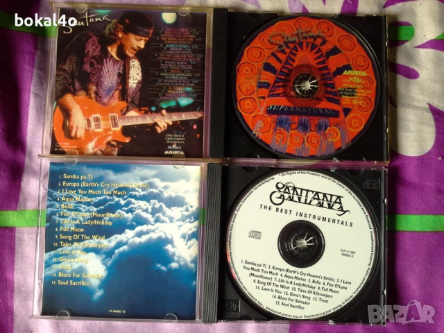 Santana, Paco de Lucia, Jose Feliciano, снимка 2 - CD дискове - 51493513