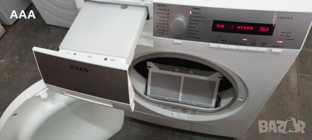 Сушилня AEG клас A++ 8кг внос от Германия, снимка 8 - Сушилни - 54097559