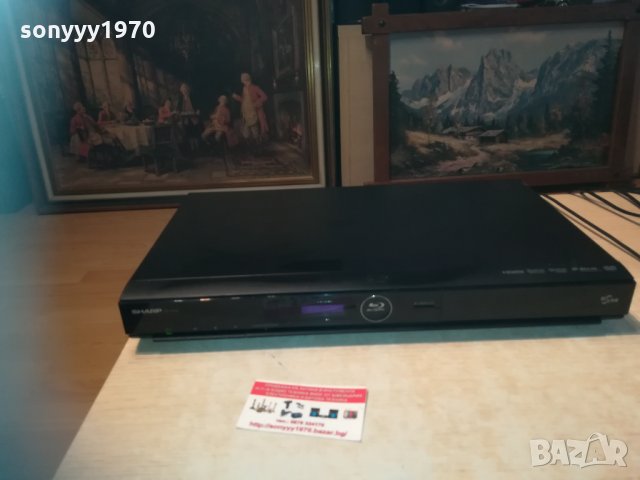 sharp blu-ray lan hdmi 1703211051, снимка 9 - Плейъри, домашно кино, прожектори - 32192666