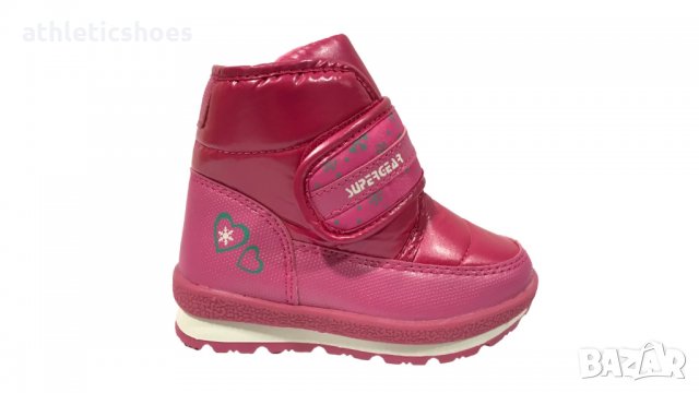 Бебешки апрески в синьо и розово-1083, снимка 3 - Детски боти и ботуши - 34557363