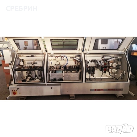 Само по заявка ревизирана напълно турска кантираща машина модел ESMAK ESBAND, с предфрезоване и пост