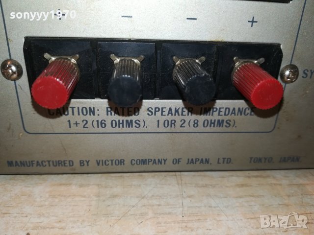 jvc-amplifier 0302210928, снимка 8 - Ресийвъри, усилватели, смесителни пултове - 31661384