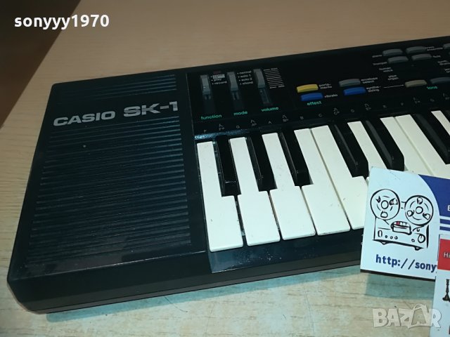 ПОРЪЧАНО-CASIO SK-1 JAPAN-ВНОС SWITZERLAND, снимка 3 - Синтезатори - 29247117