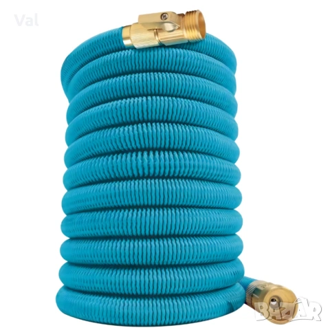 Гъвкав градински маркуч с медни накрайници - без заплитане и прегъване, снимка 10 - Напояване - 53918086