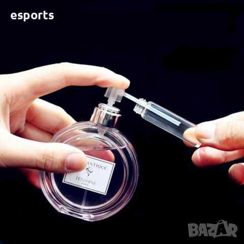 5 броя козметични дозатори помпички за козметика парфюмни отливки мостри универсални пръскач, снимка 6 - Унисекс парфюми - 38033328