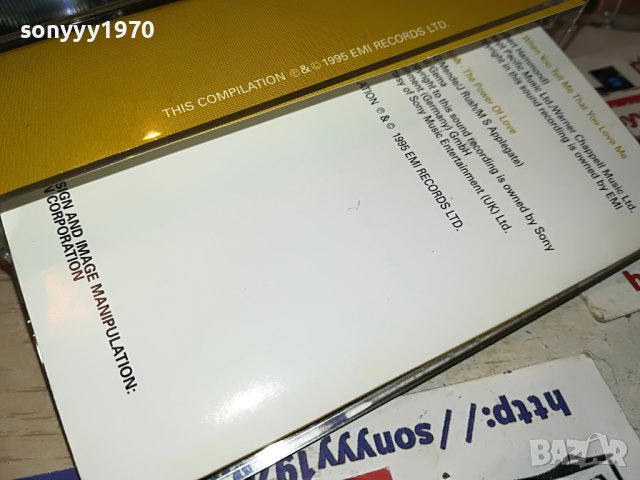 THATS LOVE X2 ORIGINAL TAPE-EMI MADE IN UK 1105231122, снимка 11 - Аудио касети - 40663690