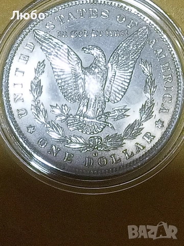 1 долар 1885г буква ,"О,", снимка 4 - Нумизматика и бонистика - 52179884