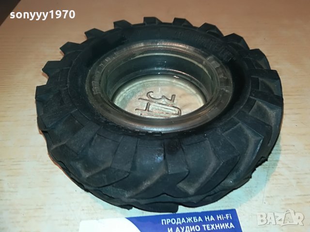 поръчан-гума/стъкло-ретро колекция-пепелник-16х5см, снимка 16 - Колекции - 29292174