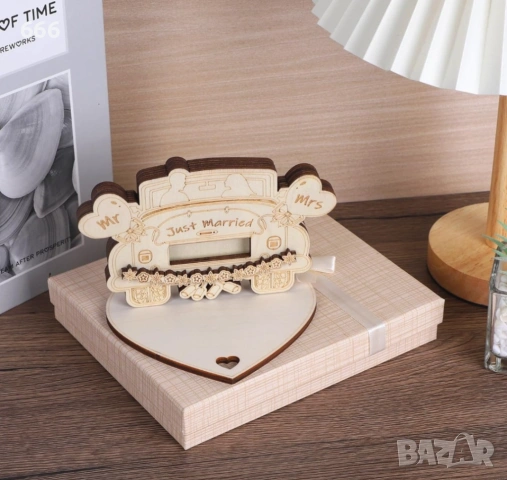 Подарък за младоженци , снимка 6 - Декорация - 54160195