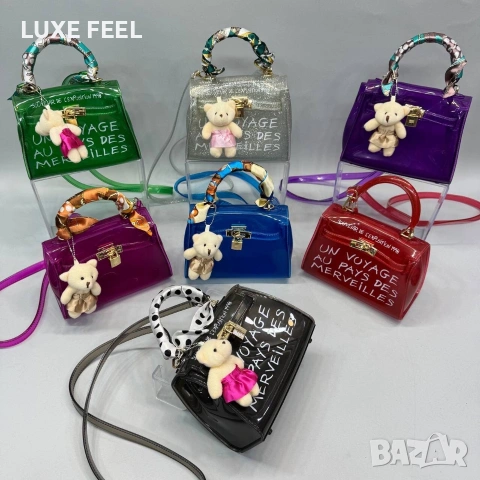 Hermes ✨Прозрачни Гумени Чанти 