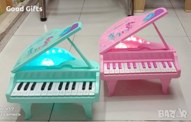Детско пиано с Еднорози, снимка 2 - Музикални играчки - 42833282
