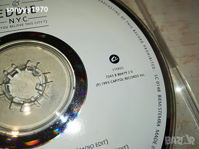 CHARLES & EDDY NYC CD MADE IN HOLLAND 0904231723, снимка 10 - CD дискове - 40311581