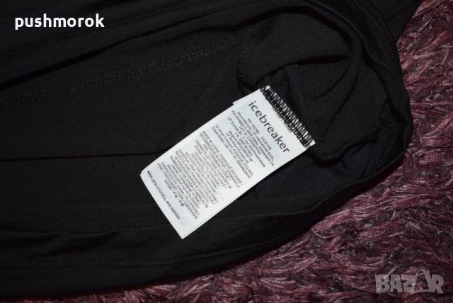 Icebreaker W's Cool-Lite Merino Long Sleeve Hoodie Sz s / #00333 /, снимка 6 - Блузи с дълъг ръкав и пуловери - 39662292