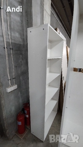 Гардероб - Етажерка 83/200/32см - офис шкаф с рафтове за документи 4бр, снимка 4 - Шкафове и рафтове - 53103165