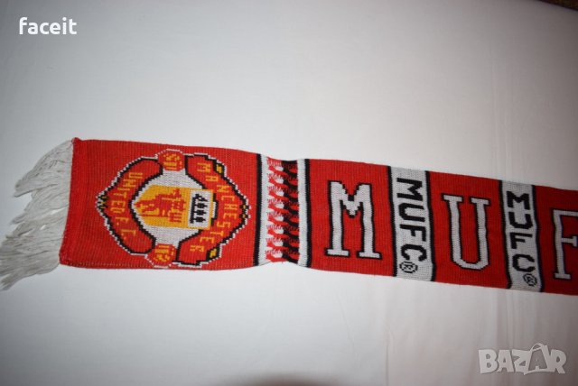 Manchester United - MUFC - Страхотен 100% ориг. шал / Манчестър Юнайтед , снимка 2 - Футбол - 31175346