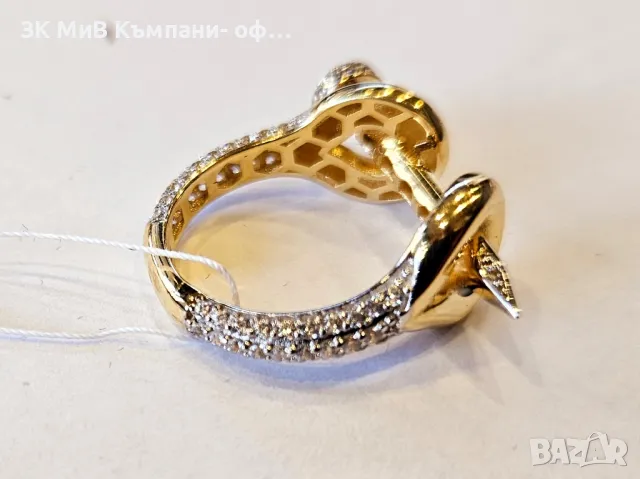 Златен пръстен 4.24гр 06235-24, снимка 2 - Пръстени - 48964808