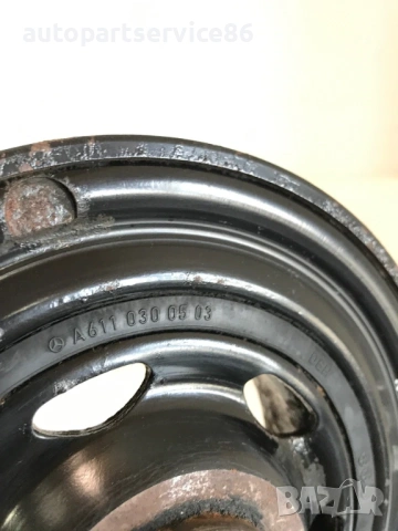 Шайба на колянов вал за Mercedes W639 Vito 109 CDI (2003-2009) A6110300503, снимка 3 - Части - 54090374