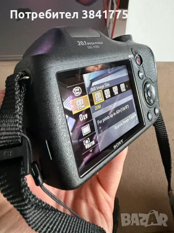 Sony H300 нов фотоапарат с 20 мегапиксела с 35 оптичен зуум, снимка 9 - Фотоапарати - 55805033