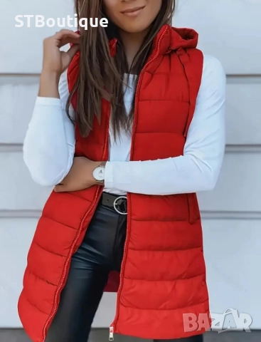 💖 Дамски елек с V-образно деколте 💖, снимка 10 - Елеци - 52303094