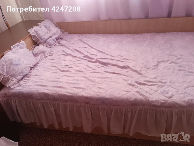 легло с място за съхранение и ракла, снимка 1