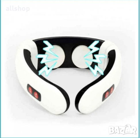 3D електромагнитен масажор за врата, тялото, ръцете, шиацу, снимка 4 - Масажори - 31100745