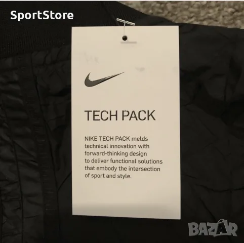 Nike Sportswear Tech Pack Black Woven Jacket CJ5157-010 Sz Medium, снимка 4 - Якета - 56115979