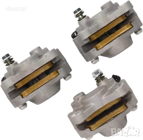 Keenso 3 бр. ATV преден заден спирачен апарат с накладка 0402 010 за Arctic Cat ATV 250 300 375 400, снимка 7 - Части - 49525387