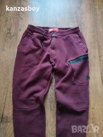 nike tech fleece maroon 805218-681 - дебело мъжко долнище Л, снимка 8 - Спортни дрехи, екипи - 52067786