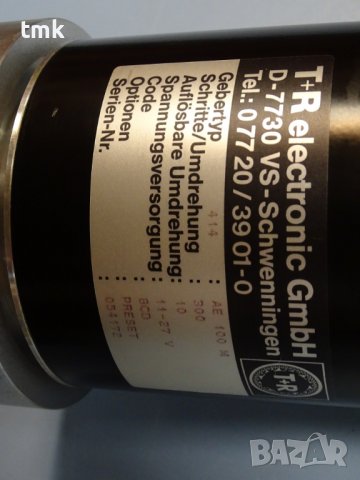 енкодер T+R electronic AE-100-M pulse generator 11-27V, снимка 2 - Резервни части за машини - 37248032