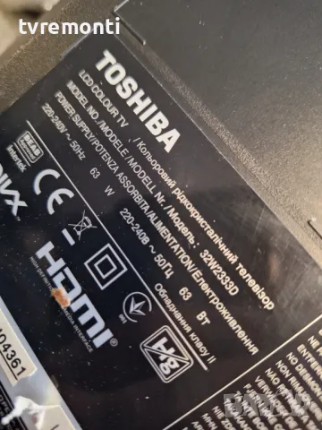 MAIN BOARD ,L2300 REV:1.03, for TOSHIBA 32L2333D for 32 inc DISPLAY , 96.32S03 004, снимка 7 - Части и Платки - 48235130