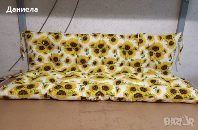 Възглавница за градинска люлка /седалка, снимка 6 - Възглавници - 39467032