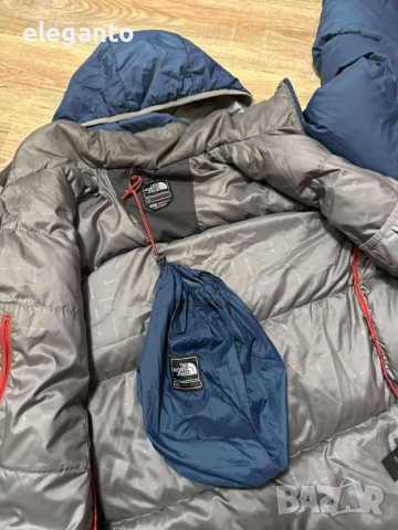 Висок клас мъжа зимна пухенка The North Face HIMALAYAN 700fill Down puffer Jacket , M размер  - гъши, снимка 9 - Якета - 52565115