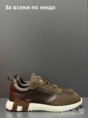 Hermes Мъжки Маратонки👟Мъжки Спортни Обувки Хермес - Различни Цветове Код SK2049, снимка 3 - Маратонки - 55807981