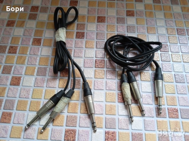 Качествен кабел  жак към 2 х жак, снимка 2 - Други - 35100933