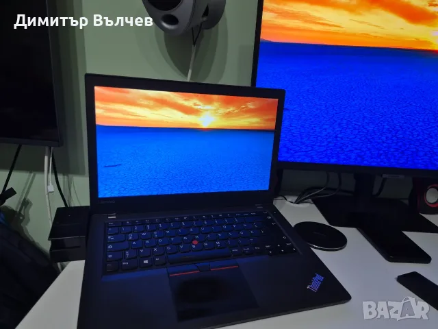 Lаптоп Lenovo ThinkPad T470 + докинг станция Ultra Dock 40A2