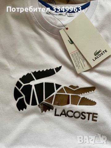 Оригинална тениска Lacoste, снимка 3 - Тениски - 42158685
