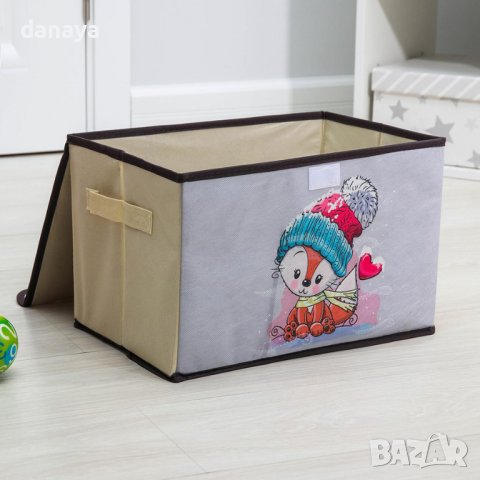 3074 Сгъваема кутия за съхранение с капак, Лисиче, снимка 2 - Кутии за съхранение - 37893596