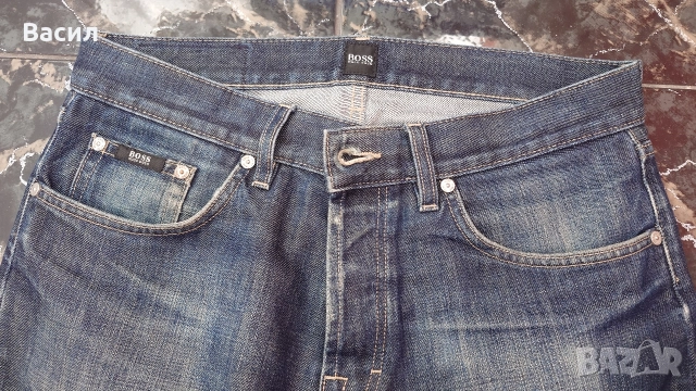 Мъжки дънки Boss размер 32/30, снимка 4 - Дънки - 52951947
