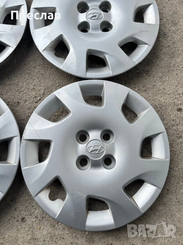 4 броя оригинални тасове за Hyundai I20 15, снимка 2 - Аксесоари и консумативи - 53116646