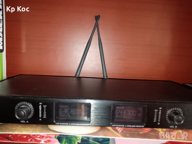 Двоен безжичен микрофон Ellectrica Sound UE320, снимка 3 - Микрофони - 53116577