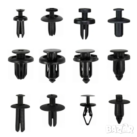 Комплект от 60 Автомобилни Щипки, снимка 3 - Аксесоари и консумативи - 53901212