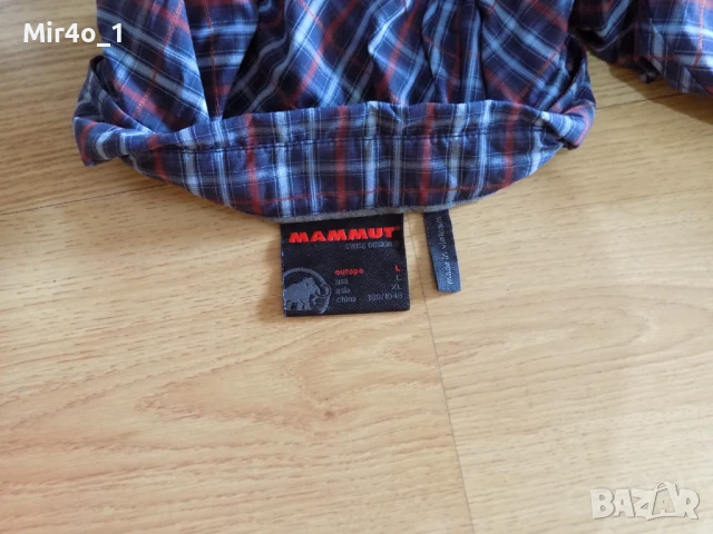 риза mammut тениска потник блуза худи горнище елек оригинална планина туризъм мъжка L, снимка 5 - Спортни дрехи, екипи - 51178494