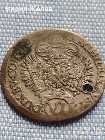 Сребърна монета 6 кройцера Карл шести Хал Свещена Римска Империя 13652, снимка 7 - Нумизматика и бонистика - 42899838