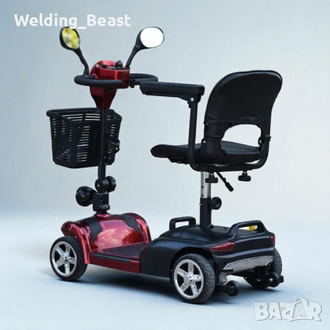 Инвалидна  четириколка електрическа Max Electric BL1 350W, снимка 2 - Инвалидни скутери - 51271925