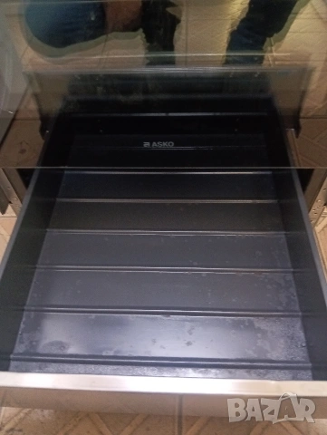 Иноксова свободно стояща печка с керамичен плот Asko с две години гаранция!, снимка 4 - Печки, фурни - 53080785