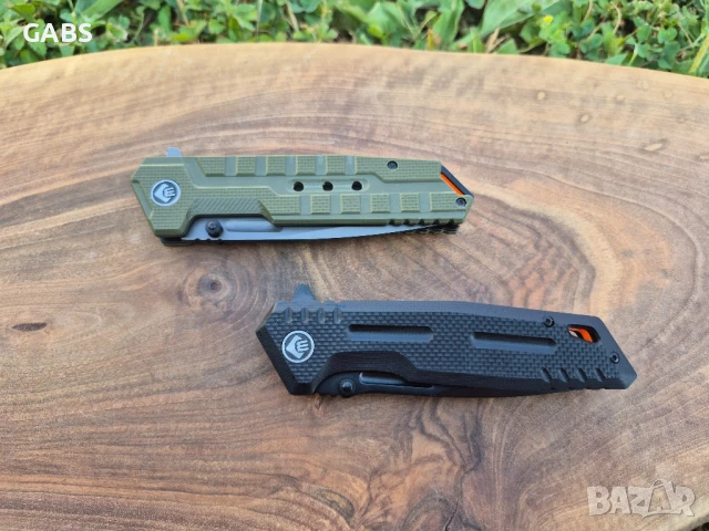 Сгъваем джобен нож ,два цвята, снимка 3 - Ножове - 50667414