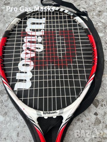 Професионална Тенис Ракета Wilson 23 за деца само за 60 лв.  Наплетена., снимка 2 - Тенис - 42915116
